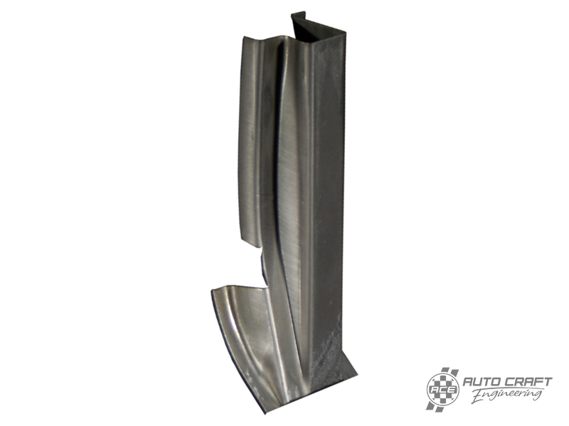 C Post repair, inner, right, (200mm) - Type 2, 55>67