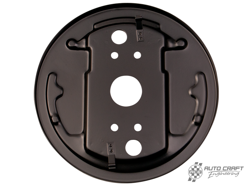Brake backing plate, front, left - Type 2, 64>67