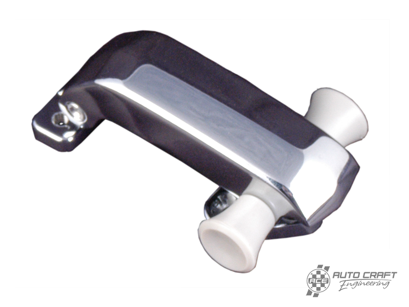 Pop-out catch, Chrome, left or right - Type 2, 52>67