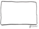 Tailgate to body seal - Type 2, 64>71