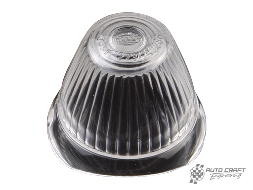 [111-953-161] Bullet indicator lens, Hella, clear - Type 1, >57 & Type 2, >63