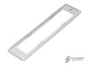 Seal, number plate light lens - Type 2, 58>71