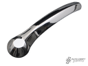 Internal cab door handle, chrome - Type 2, 58>63