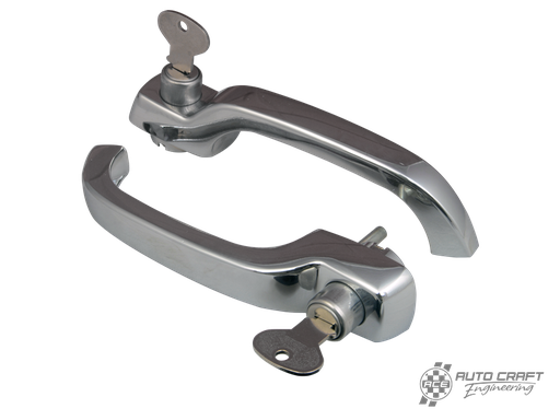 [211-837-205/K/MPR] Cab door handles, pair - Type 2, 63>68