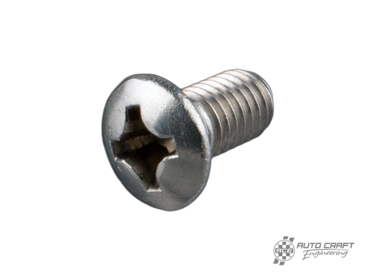 [N 21 401 1] Screw, cross drive countersunk raised head, AM 8 X 18, stainless steel - DIN 7988