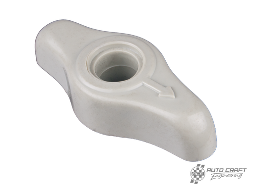 [221-817-847] Handle, air control flaps, ivory - Type 2, 55>67