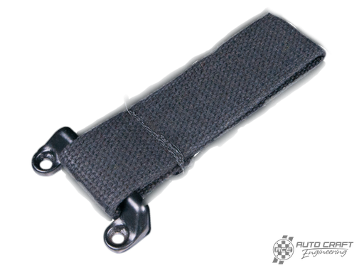 [211-841-387/A] Cargo door check strap, black - Type 2, 60>67 & Bay double cab