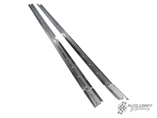 [225-875-709/Q] Aluminium sun roof rails set, polished - Type 2, 55>67