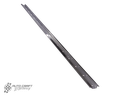 Aluminium sun roof rail, front right, polished - Type 2, 55>67