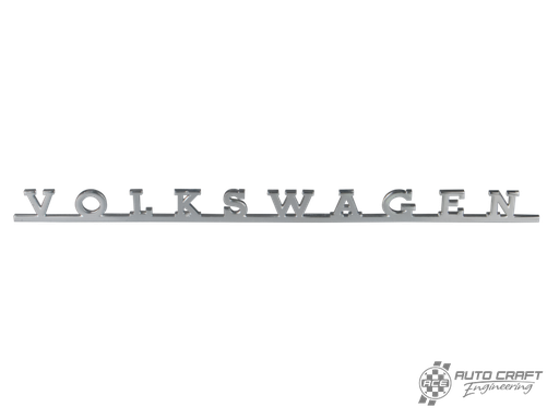 [311-853-695] 'VOLKSWAGEN' badge - Type 2, >72 & Type 3, >65