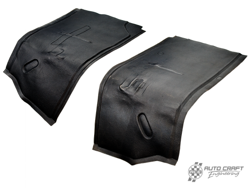 [234-863-665/BLK] Wheel arch mats, black - Type 2, >67