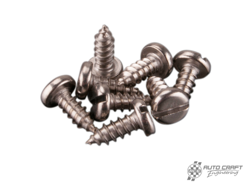 [N-11-367-2/8] 8 x catch strip screws, stainless steel - Type 2, 55>67