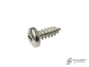 Tapping screw, pan head, A 4.9 X 13, stainless steel - DIN 7981