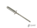 Tubular rivet, AK 4.8 X 14.5, stainless steel