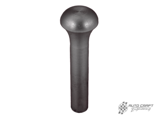 [111-837-187/BSS] Lock button, brushed stainless, cab door - Type 2, 68>79