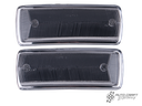 Front indicator lenses, clear, pair - Type 2, 68>72