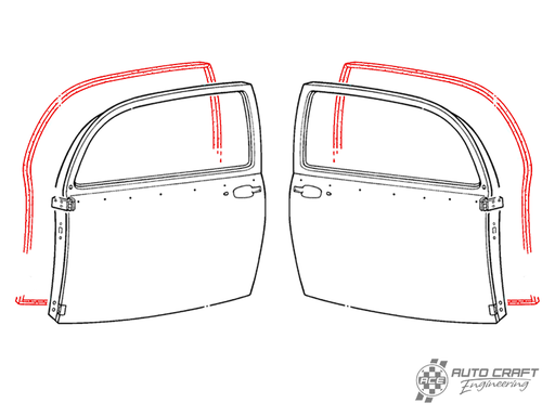 [111-898-721] Door to body seal set - Type 1, >55