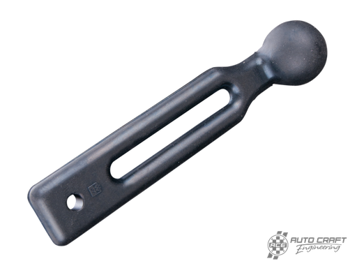[111-885-583] Rear seat strap, black rubber - Type 1, >73