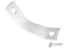 Reverse/fog light mounting bracket, Left - Type 1, >67