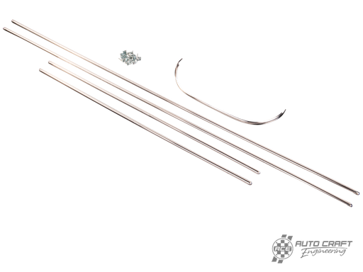 [113-853-111/B] Interior door panel stainless steel trim - Type 1, 58>59
