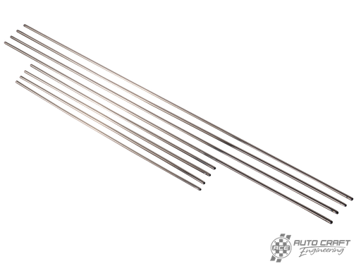 [151-853-400/SL] Window scraper trim, stainless steel - Type 1 convertible, 52>64
