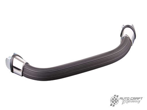 [151-857-641/C] Dash grab handle, black with chrome end pieces - Type 1, 66>67