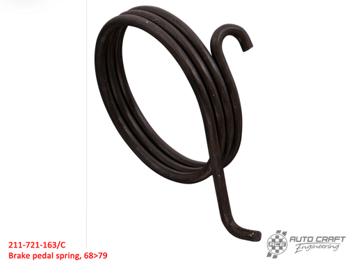 [211-721-163/C] Brake pedal spring, LHD - Type 2, 68>79