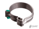 Fuel hose clip, crimp type, 11mm