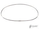 Aluminium deluxe trim, rear window - Type 1, 53>57