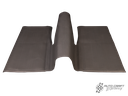 Floor mat, rear, grey - Type 1, 60>72