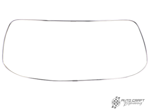 [133-853-305] Aluminium deluxe trim, front screen - Type 1, 73>77