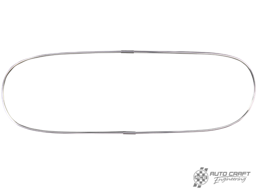 [151-853-355/C] Aluminium deluxe trim, rear window, convertible - Type 1, 63>75