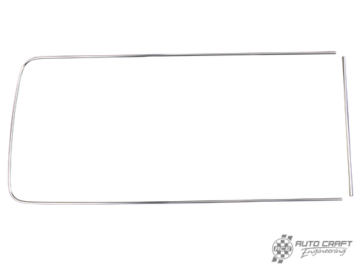 [241-853-345] Aluminium deluxe trim, 3/4 middle side window - Type 2, 68>79