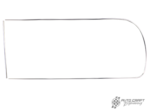 [241-853-347] Aluminium deluxe trim, 3/4 rear side window, left - Type 2, 68>79