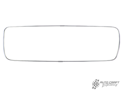 [241-853-355] Aluminium deluxe trim, rear window - Type 2, 63>79