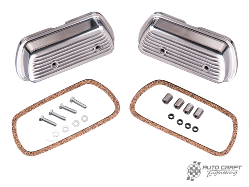 [113-198-475/AL] Bolt on aluminium rocker covers - 1200cc-1600cc