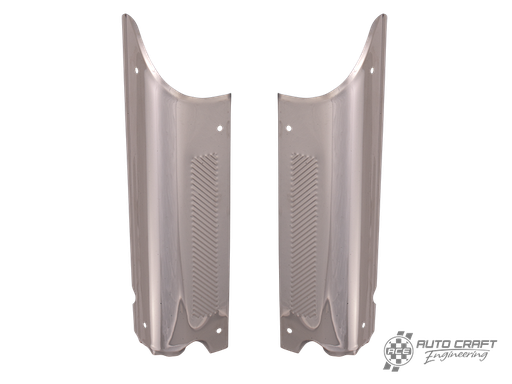 [111-898-457] Door jamb guards, stainless steel, pair - Type 1