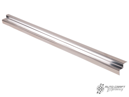 [113-863-801] Door sill covers, stainless steel, pair - Type 1