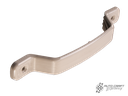 Cab door grab handle, silver beige - Type 2, 66>67