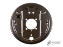 Brake backing plate, rear, left - Type 2, 64>67