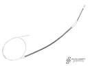 Handbrake cable - Type 1, Semi auto & 1302