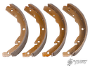 Brake shoe set, rear - Type 2, 70>71