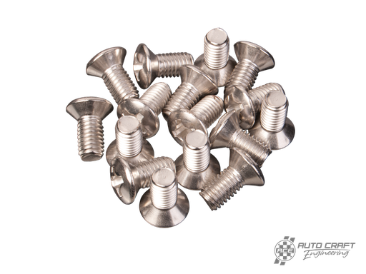 [N-21-401-1/SET] Cab door hinge screw set, stainless - Type 2, >67