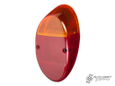 Rear light lens - Type 1, 61>73
