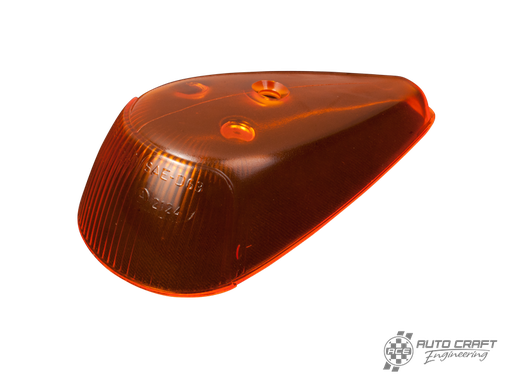 [111-953-161/F] Indicator lens, clear/amber - Type 1, 63>74