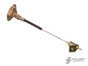 Release cable, fuel filler flap - Type 1, 70>72