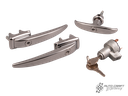 Door and ignition lock set - Type 2, 55>58