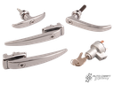 Door and ignition lock set - Type 2, 61>63