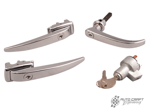 [211-898-003] Door and ignition lock set - Type 2, 64 only