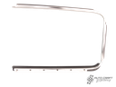 Chrome trim & window scraper, left - Type 1, >64